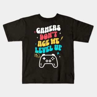 Level Up Gamer Kids T-Shirt